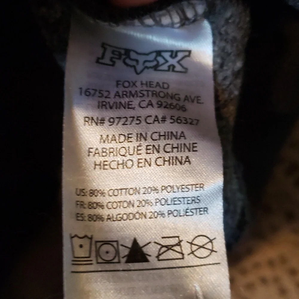 GUC Fox Racing Sweatshirt Bundle, Size Medium and Large - Picture 16 of 16